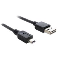 cable usb 20 delock 3 m negro machomacho usb a a mini-usb b