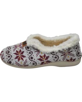 de NORTEÑAS NORTENAS - ZAPATILLAS CERRADAS DE CASA MUJER INVIERNO SLI BURDEOS