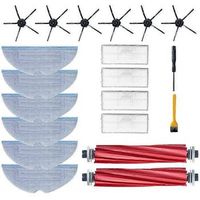 repuestos ad cepillo principal cepillo lateral filtro hepa compatible con accesorios para aspiradora robot roborock s7 t7s