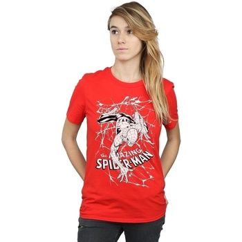 Marvel Camiseta Web Crawler para mujer