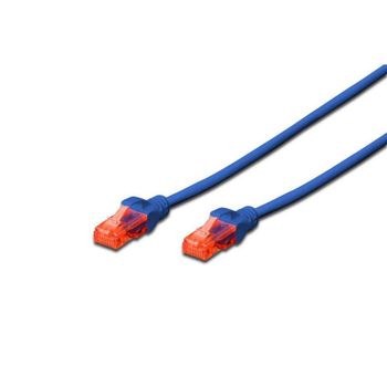 Digitus Cable de Red UTP Cat 6 0,25m Azul