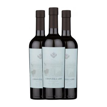 Argüeso Vino Tinto Amontillado 1822 Jerez-xérès-sherry Botella Medium 50 Cl 19% Vol. (pack De 3 Unidades)