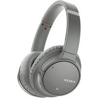 sony wh-ch700n wireless bluetooth noise-cancelling headphones - grey grey