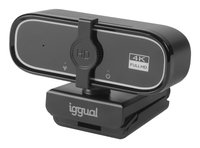 iggual webcam usb 4k uhd wc3840 business pro view