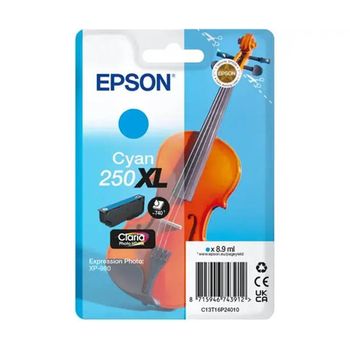 Epson 250XL cartucho de tinta cian (original)