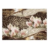 papel pintado 3d - pearls and magnolias 300x210 cm