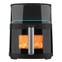 cecotec freidora de aire sin aceite de 5 l cecofry neon 5000 air fryer 1500w spray de agua ventana luz interior