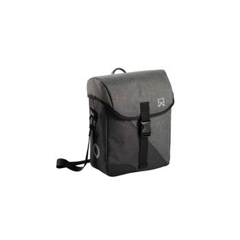 Bolso Para Bicicleta Flex 800 Gris Y Negro 14 L Willex