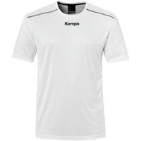 kempa camiseta t-shirt poly sport blanc para mujer