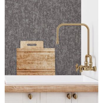 Papel Pintado Vinílico Lavable Con Textura De Piedra Estilo Industrial En Relieve - Allure Texture 681639 De Gaulan - Rollo De 10 M X 1,06 M