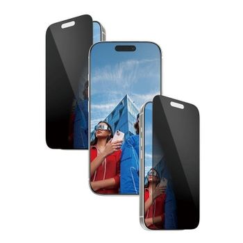 Protector de pantalla PanzerGlass iPhone 17 Pro Privacidad 2-Vías EasyAligner