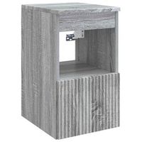 mueble de cuarto de bano sonoma gris 30 x 35 x 50 cm vidaxl