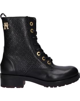 de TOMMY HILFIGER FW0FW06817 BIKER BOOT BDS BLACK