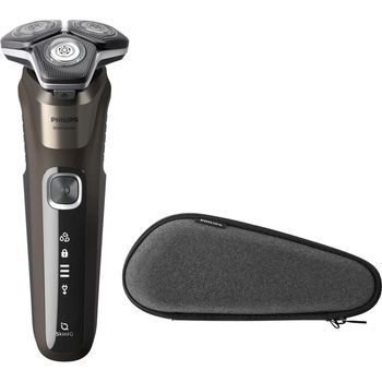 Philips Shaver Series 5000 S5886/30 Máquina De Afeitar De Rotación Recortadora Negro, Marrón