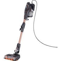 shark duoclean with flexology true pet hv390ukt bagless vacuum cleaner - grey  rose gold grey