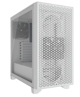 caja gaming corsair 3000d airflow  cristal templado  blanca