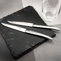 estuche de 4 cuchillos carne acero inoxidable acero
