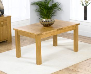 Normandy 120cm Oak Extending Dining Table