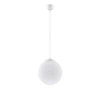 lampara colgantes blanco acerovidrio alt 120 cm
