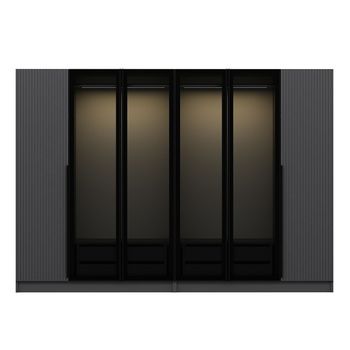 Armario Kale Plus-7805 Humo 225x210x52 Cm