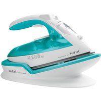 tefal freemove air fv6520g0 cordless steam iron - blue  white blue