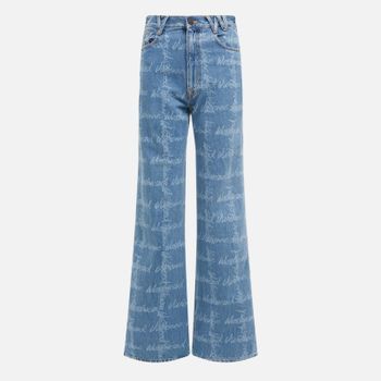 Vivienne Westwood Ray Logo-Print Denim Jeans - 29