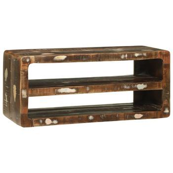 Mueble De Tv | Mueble De Salón | Gabinete De Tv 80 X 32 X 36 Cm Madera Maciza Recuperada
