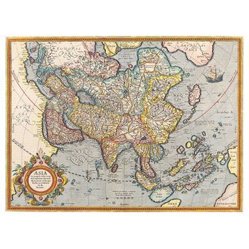 Legendarte - Cuadro Lienzo, Impresión Digital - Mapa Antiguo No. 41 - Decoración Pared Cm. 80x100