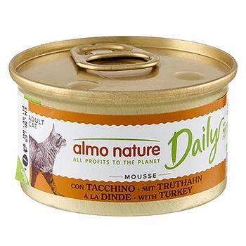 Almo Nature Daily Menu 24 x 85 g - Pack Ahorro - Mousse con pavo