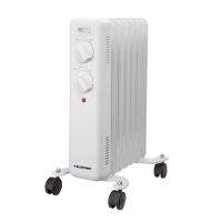 radiador aceite blaupunkt bp1016 1500w compacto con termostato ajustable y ruedas