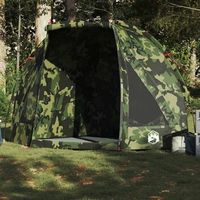 tienda de pesca - tienda de campana - poliester - camuflaje 210x170x125cm