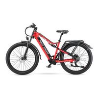 bicicleta electrica halo knight h03 48v 1000w 192ah 275 roja