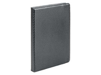 Funda tablet - Maillon Technologique URBAN STAND, Para tablets de 11.3” hasta 13.3”, Material repelente manchas, Negro