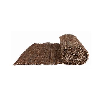 Brezo Combinado - Brezo Y Mimbre  Brezo Para Cerramiento De Jardín  1x3 M.