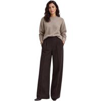 only pantalones onlzina mw wide pinstripe pant tlr 15382217 para mujer