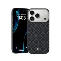 benks funda para iphone 17 pro max r carcasa con magsafe de fibra kevlar 1000d armorgrid negra ultrafina con proteccion de camara y ajuste preciso