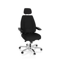 silla de trabajo  silla ejecutiva 24 hours i tejido negro hjh office