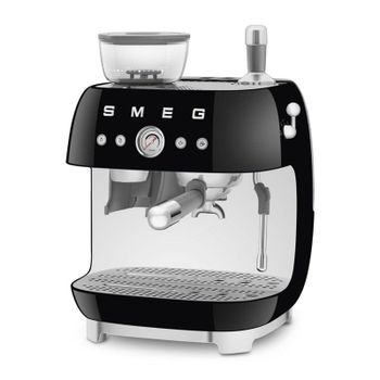 Cafetera Manual Espresso Smeg EGF03BLEU 2.4L 58mm 1650W Molinillo Integrado Negro