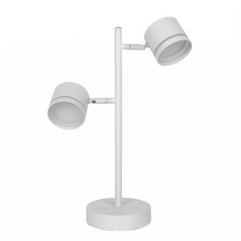 Sobremesa ortiga 2 x gx53 blanco 18w 1600lm orienta blanco bombillas incluidas 43,5x30x15cm