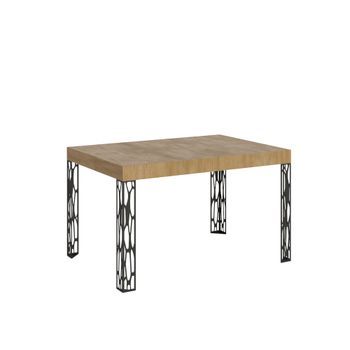 Mesa Extensible 80x140/224 Cm Ghibli Roble Natural Estructura Antracita
