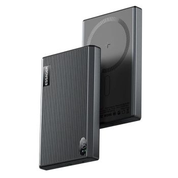 MENSAJE ES-D017 20W 10000mAh Banco de Poder Magnético Pantalla Digital Batería Externa Suministro de Energía con 1 Entra