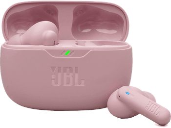 REACONDICIONADO Seminuevo Muy bueno Auriculares True Wireless - JBL Wave Beam 2, 40 h Autonomía, IP54, Cancelación de ruido, Ergonómico, Rosa