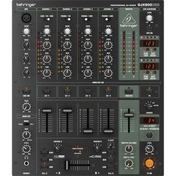 Mesa de mezclas Behringer DJX900USB 5 canales efectos digitales USB