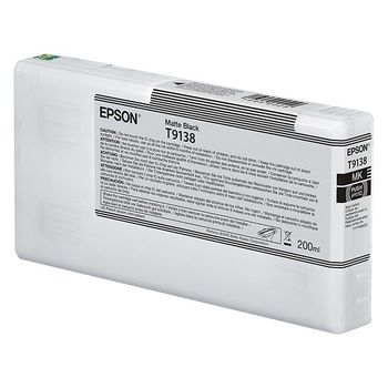 Epson T9138 cartucho de tinta negro mate (original)