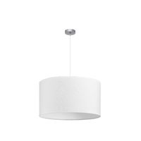 abrila colgante con pantalla modelo dori blanco de 3 luces