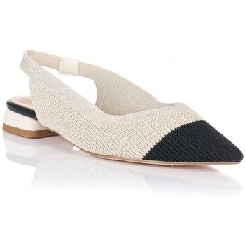 Angela D Bailarinas Sandalia plana - Bicolor para mujer