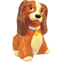 figura dama la dama y el vagabundo disney 45 cms