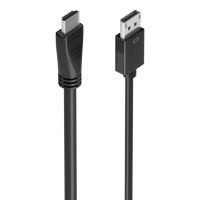 cable conversor displayport aisens a125-0896 5m 4k60hz hdmi macho premium unidireccional negro