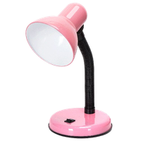 aigostar lampara de escritorio retror flexo led escritorio sin bombillar lampara de mesa compatible con led bombillas modelo e27r max 240vr lampara lectura para leerr trabajarr estudiarrrosa