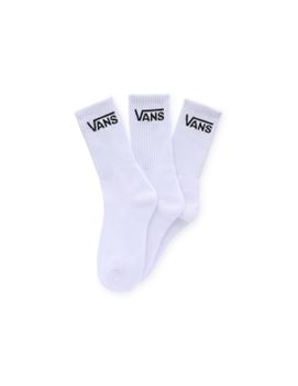 Calcetines Vans Crew Infantil Blanco